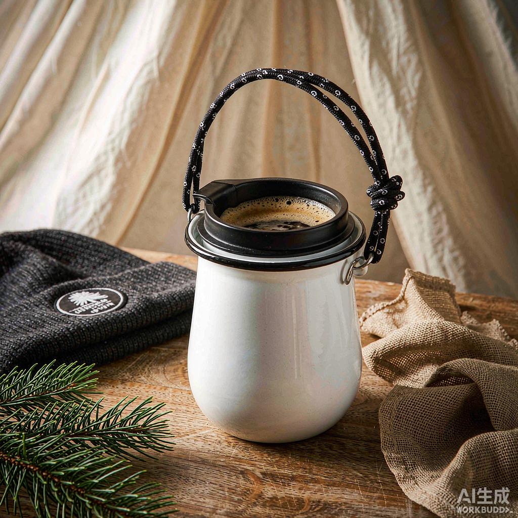 Enamel travel tumbler